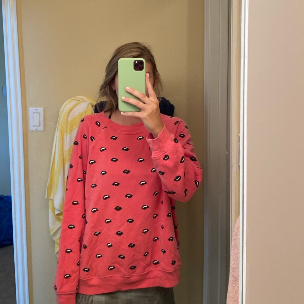 Wildfox Lips Pullover